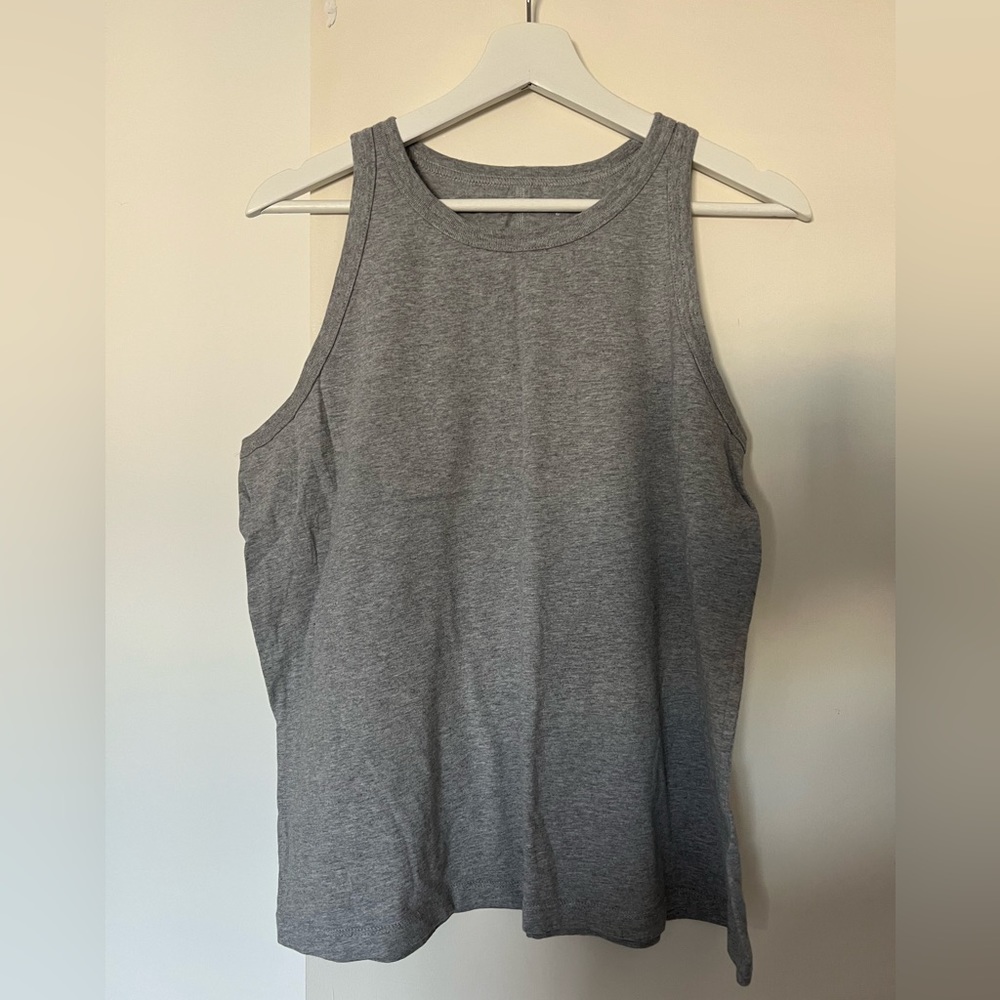 Everlane gray cotton tank top